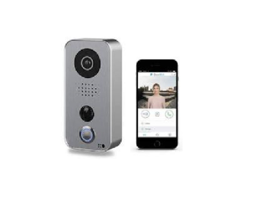 Picture of DOORBIRD IP VIDEOPHONE KIT D101S SURFACE MOUNTED STAINLESS STEEL 1 PUSH BUTTON