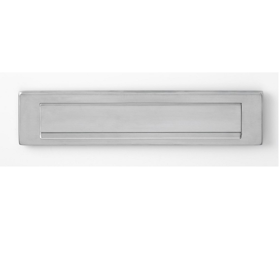 Picture of LETTERPLATE WITH FLAP/RAIN RIM STAINLESS STEEL