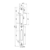 Picture of NEMEF P 646/12 LS LOCKING PLATE ROUNDED (PIECE)