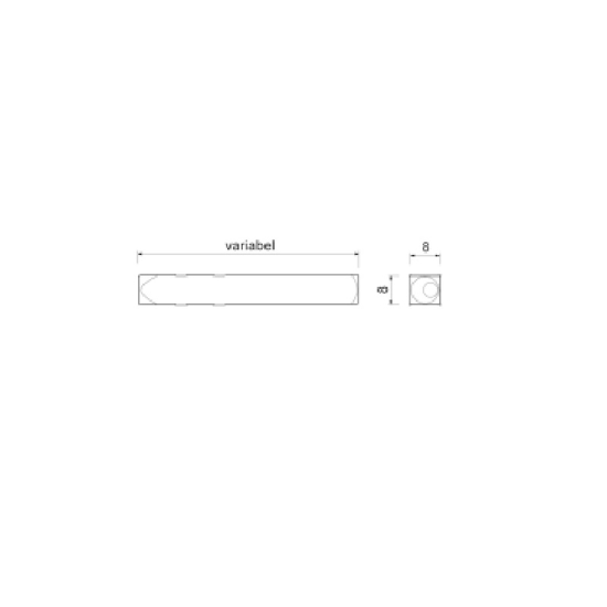 Afbeeldingen van KRUKQUICKSTIFT 8X100 MM