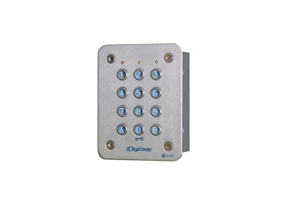 Picture of KEYPAD STAINLESS STEEL - 3 RELAYS