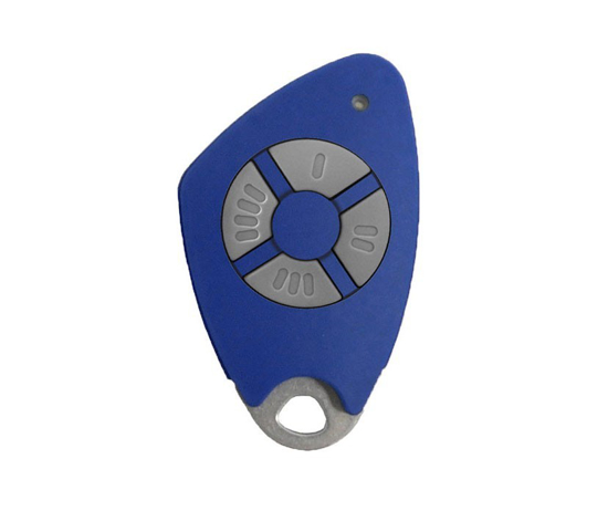 Picture of 4-CHANNEL REMOTE CONTROL ENGRAVED STAINLESS STEEL - BLUE X 10