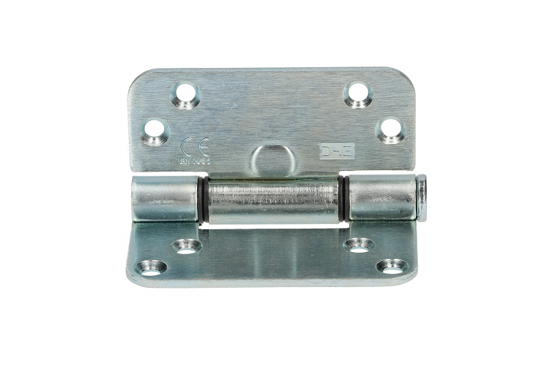 Picture of D4E SLIDING BEARING HINGE. R10 CE (CLASS 13) SILVER L[R] 89X89X3