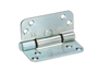 Picture of D4E SLIDING BEARING HINGE. R10 CE (CLASS 13) SILVER L[R] 89X89X3