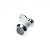 Picture of D4E DOORVIEWER LOCKING CL. STEEL - CHROME 35-58 MM VIEWING ANGLE 180GR 90MIN