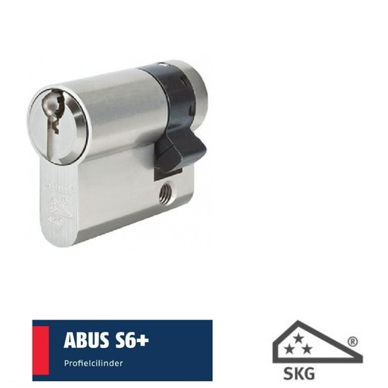 Picture of ABUS S6PLUS SKG3 Z/KEYS HALF CYLINDER GS 10-50