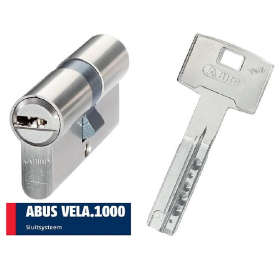 Picture of ABUS VELA 1000 CERT. SKG3 VS INCL.3SL. DOUBLE CYLINDER 30-55