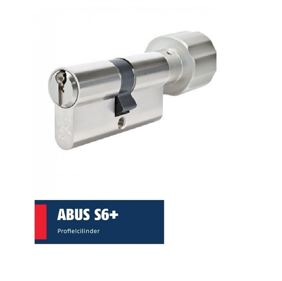 Afbeeldingen van ABUS S6PLUS SKG3 DUBBELE KNOPCILINDER GS Z35-K45