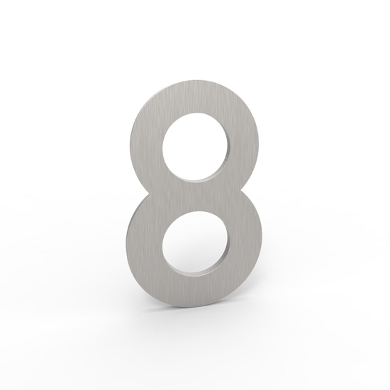 Picture of ESAFE HOUSE NUMBER E32/50/1,5 INOX LOOK/P NUMBER 8