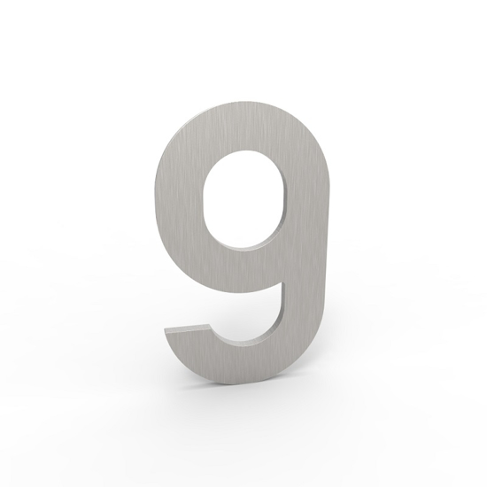 Picture of ESAFE HOUSE NUMBER E32/50/1,5 INOX LOOK/P NUMBER 9