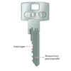 Picture of ABUS S6PLUS SKG3 Z/SLEUTELS HELE CILINDER GS 30-75