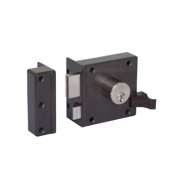 Picture of 1753-1 LIPS-C2, CYLINDER TOP DEADBOLT WITH FIXED OUTER CYLINDER, DAY AND NIGHT