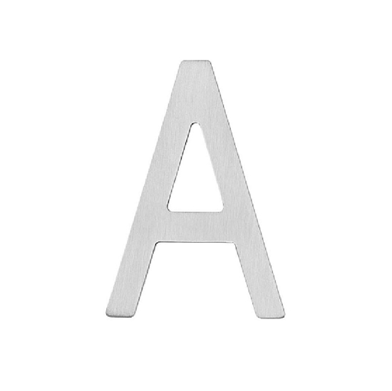 Picture of HOUSE LETTER A 100MM STAINLESS STEEL