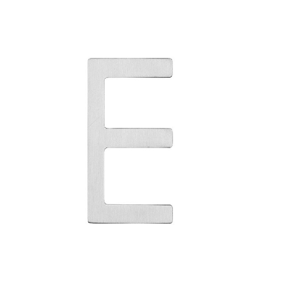 Picture of HOUSE LETTER E 100MM STAINLESS STEEL