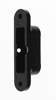 Picture of VS 4228 SECURITY LOCK BOWL, ZAMAC BLACK LACQUERED 25X105.5MM ROUNDED, S