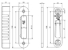 Picture of NEMEF VS 4905/12 VH-LATCH CAM + LOCKING PLATE