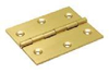 Picture of DX NARROW HINGE 30X30 MM BRASS FIXED PIN