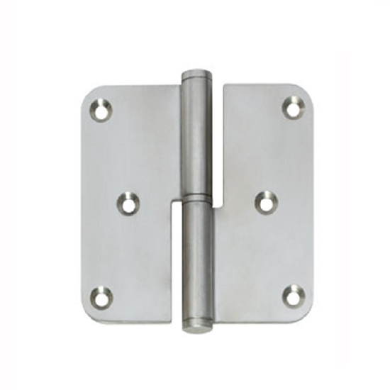 Picture of LIFTING LEVER DIN LEFT ROUNDED 3,5 "X3,5" (89X89X2.5) STAINLESS STEEL