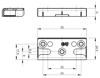 Afbeeldingen van SE SLUITPLAAT SPONNING 25X8MM 6-33674-25-0-1