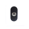 Picture of BELL PUSH OVAL CONCEALED 65X30X10 STAINLESS STEEL/MATT BLACK