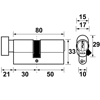 Picture of KNOP VEILIGHEIDSCIL.SECURITY K30-50MM