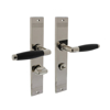 Picture of DOORLEVER TON BASIC WITH SHIELD GROOVE 235X43X5MM WC63/8MM NICKEL
