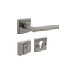 Picture of SET OF REAR DOOR FURNITURE SQUARE, DOORLEVER JURA WITH SOLID ROSETTES