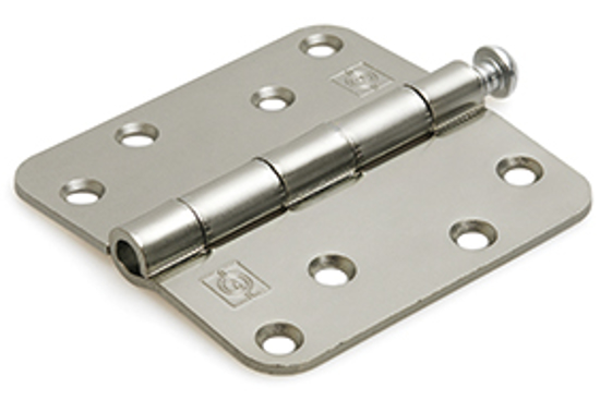 Picture of DX UNMOUNTED HINGE 89X89 MM STAINLESS STEEL ROUND CORNERS
