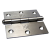 Picture of DX UNMOUNTED HINGE 76X76 MM STAINLESS STEEL RIGHT ANGLES