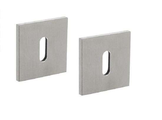 Picture of D4E STAINLESS STEEL SQUARE DOOR ROSE SLG / KEY HOLE