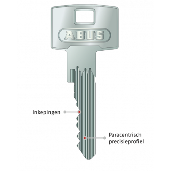 Afbeeldingen van ABUS S6PLUS SKG3 DUBBELE KNOPCILINDER GS Z35-K30