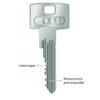 Picture of ABUS S6PLUS SKG3 INCL. 3 SLEUTELS HELE CILINDER VS 80-80
