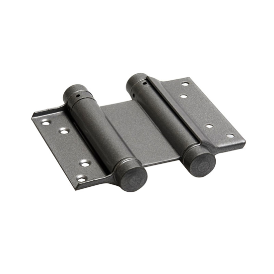 Picture of DX BOMMER / DOOR SPRING HINGE SILVER GREY DOUBLE ACTING 75/29 MM