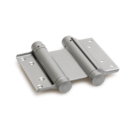 Picture of DX BOMBER/DOOR SPRING HINGE SILVER GREY DOUBLE ACTING 125/33 MM
