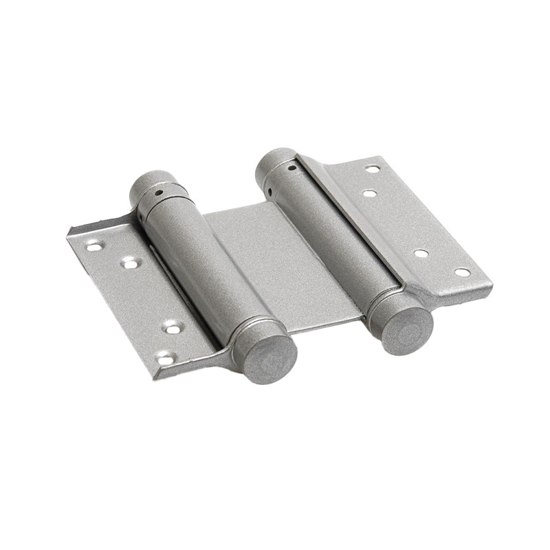 Picture of DX BOMBER/DOOR SPRING HINGE SILVER GREY DOUBLE ACTING 100/30 MM