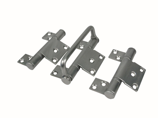 Picture of SF7S-HINGE SET LEVER OFFSET SATIN
