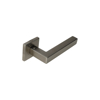 Picture of D4E STAINLESS STEEL DOOR LEVER FIXED SWIVEL ON ROSETTE CL.4 SQUARE