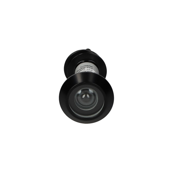 Picture of D4E DOORVIEWER LOCKING CL. STEEL- BLACK 35-58 MM VIEWING ANGLE 180GR 90MIN
