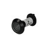 Picture of D4E DOORVIEWER LOCKING CL. STEEL- BLACK 35-58 MM VIEWING ANGLE 180GR 90MIN