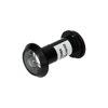 Picture of D4E DOORVIEWER LOCKING CL. BLACK 35-60 MM VIEWING ANGLE 200DEG 90MIN