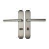 Picture of D4E DOOR LEVER ON SHIELD 45X245 STAINLESS STEEL WC72 L-19MM RIGHT