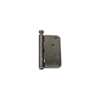 Picture of D4E BALL BEARING HINGE 89X89X2,5MM ROUNDED R10MM STAINLESS STEEL BRUSHED