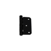 Picture of D4E BALL BEARING HINGE 76X76X2,5MM ROUNDED R10MM STAINLESS STEEL / BLACK