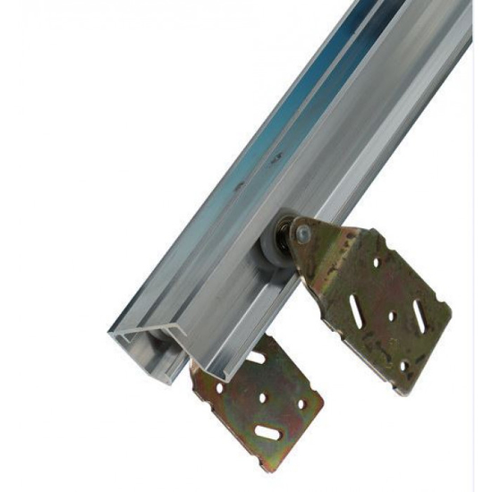 Picture of DOUBLE TOP SLIDING DOOR RAIL PACKED LENGTH : 150 CM