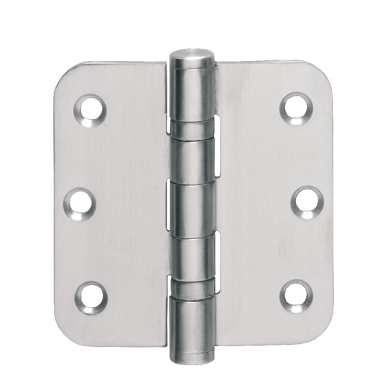 Picture of BALL BEARING HINGE ROUNDED 3" (76X76X2.5) STAINLESS STEEL