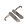 Picture of D4E DOOR LEVER ON SHIELD 45X245 STAINLESS STEEL BLIND U-19MM L/R