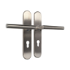 Picture of D4E DOOR LEVER ON SHIELD 45X245 STAINLESS STEEL PC72 L-19MM L/R