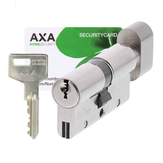 Afbeeldingen van AXA XTREME SECURITY DUBBELE KNOPCILINDER NIK SKG3 45/K50