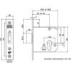 Picture of NEMEF VH SIDE LOCK 4228/17 60MM