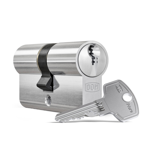 Picture of DOM 333 RN DUBBELE CILINDER GS NIK SKG2 BU/BI 30/50